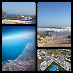 Penthouse Playa Rabdells Oliva with pool and seaview