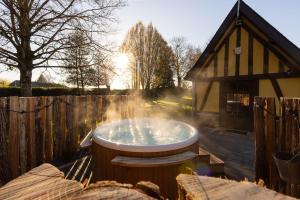 Maisons de vacances Le Puits Jaune - Gite Nature et Spa : photos des chambres