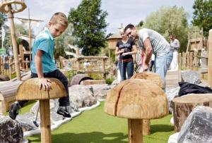 Cottage 213 in Sunparks Oostduinkerke with free parking and garden