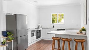 The Blue Beachside Bungalow