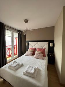 Appartements Appartement le penthouse, Villa Les Bains De Mers : photos des chambres