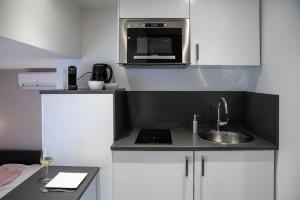 Appartements Chablis Spa : Premier Cru (balneo/douche-hammam) : photos des chambres