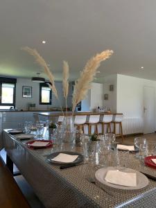 Maisons de vacances Maison proximite Golf et plage de Breville sur Mer : photos des chambres