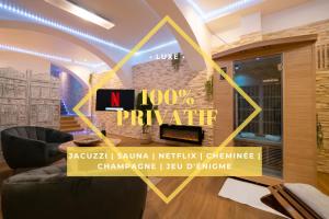 Appartements Le Spa de la Cathedrale - Jacuzzi - Sauna - Champagne - Netflix - Wifi : photos des chambres