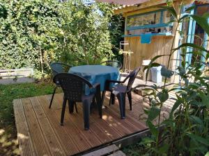 Tentes de luxe La Yourte du Jardin Cache : photos des chambres