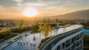 The Astra Sky River Condominium Rooftop Pool