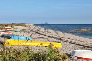 Maisons de vacances LocaLise - M33B - Kerbraz, maison en duplex avec jardin clos au Guilvinec - Tout a pied, plages, port, centre, commerces, marche - Wif inclus - Linge de lit inclus : photos des chambres