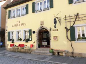 3 hvězdičkový penzion Hotel Gerberhaus Rothenburg ob der Tauber Německo