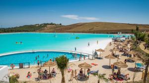 2214-Modern apt with private beach