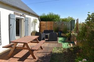 Maisons de vacances Blaz an Holen - Maison avec jardin a Guimaec : photos des chambres