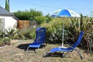 Maisons de vacances Blaz an Holen - Maison avec jardin a Guimaec : Maison 2 Chambres