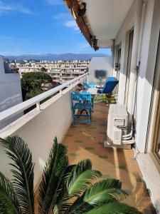 Appart proche plage avec grand balcon