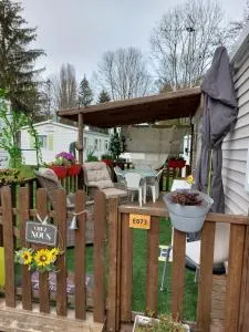 Anne Marie vous accueilles dans son logement familiale pour 6 personnes 3 chambres confortable proche d Europa Park a BOOFZHEIM dans CAMPING 3 Etoiles - Rhinau