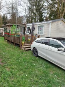 Campings Votre HOTE Anne Marie vous accueilles dans son logement familiale Mobile Home 6 personnes 3 chambres confortable proche d Europa Park a BOOFZHEIM dans CAMPING 3 Etoiles : photos des chambres