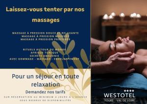 Hotels WESTOTEL TOURS VAL DE LOIRE : photos des chambres