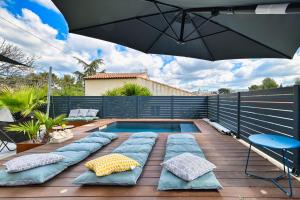 Villas Beautiful villa with pool in the heart of a residential area of Marseille : photos des chambres