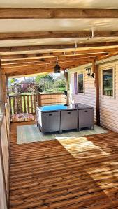 Mobil home 6 personnes camping 4* Les Pins Maritimes