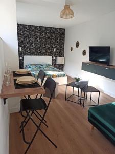 Appartements Superbe Appt avec cour et parking gratuit a 5min de la cite medievale : photos des chambres