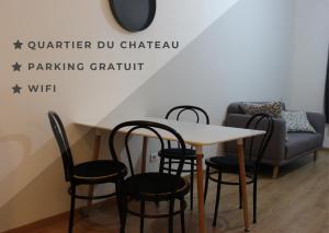 Appartements Spacieux F1 pres du chateau : photos des chambres