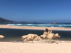 Appartements Appartement T2 avec piscine aux portes de la plage de Cupabia : photos des chambres