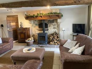 Maisons de vacances Barn Long House with Private pool : photos des chambres