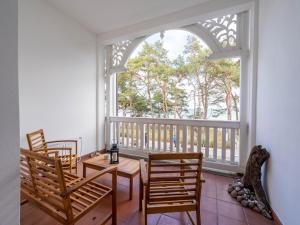 Strandvillen Binz - Ferienwohnung mit Meerblick, 1 Schlafzimmer und Balkon SV-611