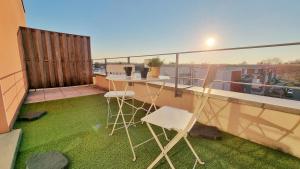 Appartements Le SMART - Parking - Terrasse - Wifi - Mulhouse - Relax BNB : photos des chambres