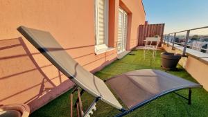 Appartements Le SMART - Parking - Terrasse - Wifi - Mulhouse - Relax BNB : photos des chambres