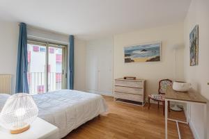 Appartements Bel appartement en plein centre ville et 50 m de la grande plage : photos des chambres