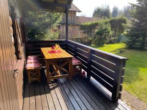 Ferienhaus-Blockhütte im Fichtelgebirge - Nagler See 2 km