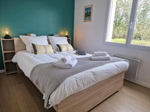 Maisons de vacances Superb holiday home in a quiet location near the coast, Plougasnou : photos des chambres