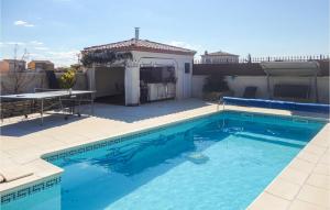 Maisons de vacances Amazing Home In Canet With Wifi, Private Swimming Pool And Outdoor Swimming Pool : photos des chambres