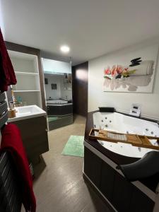 Appartements Ravissante suite avec jacuzzi : photos des chambres