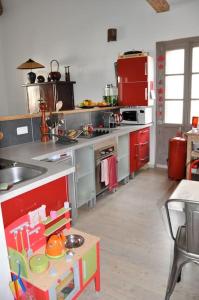 Maisons de vacances La Grande Maison Rouge : photos des chambres