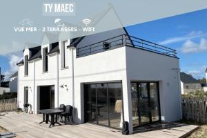 Maisons de vacances Ty Maec - Maison vue mer - Ideale pour le surf, kitesurf et la detente : photos des chambres