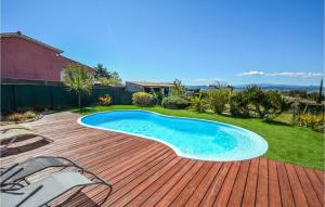 Maisons de vacances Stunning Home In Barjac With 1 Bedrooms, Outdoor Swimming Pool And Swimming Pool : photos des chambres