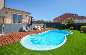 Maisons de vacances Stunning Home In Barjac With 1 Bedrooms, Outdoor Swimming Pool And Swimming Pool : photos des chambres