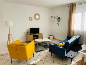 Appartements T3 Spacieux lumineux, climatise : photos des chambres