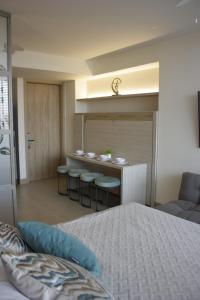 Apartaestudio acceso al mar