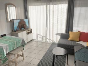 Appartements Studio au calme avec piscine, face golf, parking gratuit, tout a pied a 10mn centre ville : photos des chambres