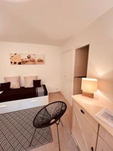 Appartements Studio jardin privatif 300m de la plage : photos des chambres