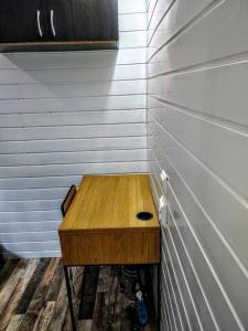 Tiny White Home (Self Check-In)