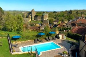 Maisons de vacances Le Clos de la Musardise - Gites de Charme avec Piscine Chauffee : Maison 1 Chambre