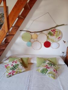 Studio mit Gartenblick