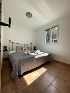 Maisons de vacances Maison au calme avec piscine et climatisation : photos des chambres