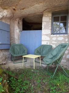 Maisons de vacances Gite troglodyte Les Iris : photos des chambres