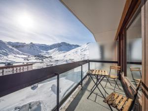 Studio rénové skis aux pieds avec balcon et animaux acceptés - FR-1-502-491