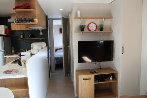 Maisons de vacances Mobile home 62623 TyBreizh Holidays at the Reserve 4 star without Fun Pass : photos des chambres