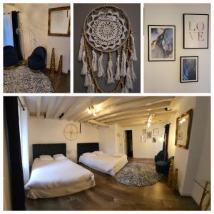 B&B / Chambres d'hotes Le Moulin de Pommeuse : Chambre Familiale Deluxe