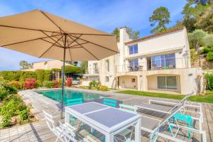 FRGK Villa lOrangeraie Mougins Sea View, Private Pool & Ultra-Fast Wi-Fi